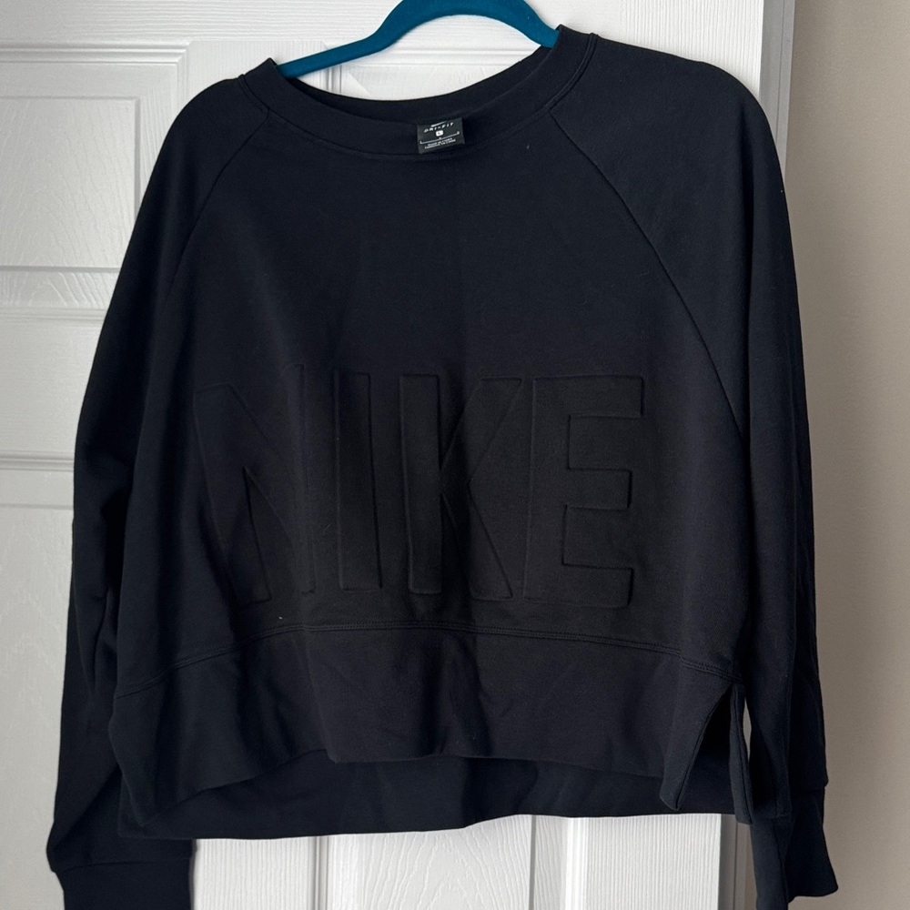 Nike cropped sweatshirt